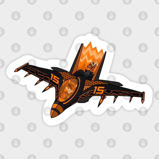 GLHF Warplane 15 Sticker by MOULE